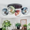 Gastor Plafoniera, Lampada a sfera Blu, Verde, Chiaro, Ramato, 4-Luci