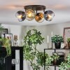 Koyoto Plafoniera, Lampada a sfera Blu, Oro, Verde, Chiaro, 4-Luci