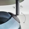 Gastor Plafoniera, Lampada a sfera Blu, Cromo, Verde, Ramato, Grigio fumo, 4-Luci