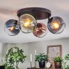 Koyoto Plafoniera, Lampada a sfera Blu, Verde, Chiaro, Ramato, 4-Luci