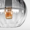 Koyoto Plafoniera, Lampada a sfera Chiaro, Grigio fumo, 3-Luci