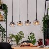 Ripoll Lampadario a sospensione, Lampada a sfera, Lampada a sospensione Écru, Nero, 4-Luci