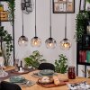 Ripoll Lampadario a sospensione, Lampada a sfera, Lampada a sospensione Écru, Nero, 4-Luci