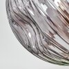 Ripoll Plafoniera, Lampada a sfera Grigio fumo, 4-Luci