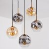 Ripoll Lampadario a sospensione, Lampada a sfera, Lampada a sospensione Oro, Nero, 5-Luci