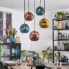 Ripoll Lampadario a sospensione, Lampada a sfera, Lampada a sospensione Oro, Nero, 5-Luci