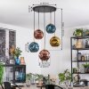 Ripoll Lampadario a sospensione, Lampada a sfera, Lampada a sospensione Oro, Nero, 5-Luci