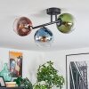 Koyoto Plafoniera, Lampada a sfera Blu, Verde, Chiaro, Ramato, 3-Luci