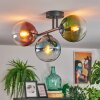 Gastor Plafoniera, Lampada a sfera Blu, Verde, Chiaro, Ramato, 3-Luci