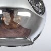 Ripoll Plafoniera, Lampada a sfera Grigio fumo, 3-Luci