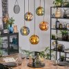 Ripoll Lampadario a sospensione, Lampada a sfera, Lampada a sospensione Oro, Nero, 5-Luci