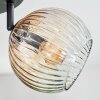 Ripoll Plafoniera, Lampada a sfera Ambrato, Chiaro, 4-Luci