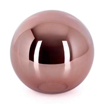 Paralume in vetro  Gastor Vetro di ricambio, pezzo di ricambio 15 cm Ramato