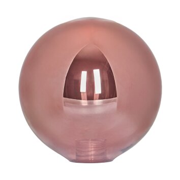 Paralume in vetro  Chehalis Vetro di ricambio, pezzo di ricambio 12 cm Ramato