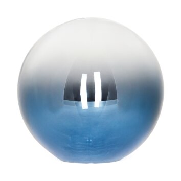 Pralume di vetro  Chehalis Vetro di ricambio, pezzo di ricambio 10 cm Blu, Chiaro