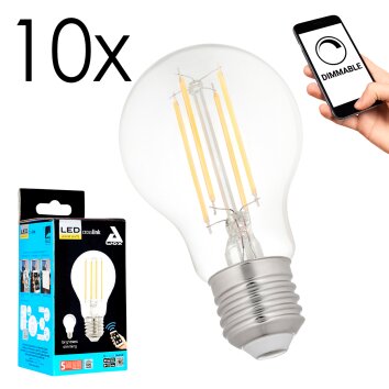 Illuminazione Eglo E27 LED 6 Watt bianco caldo dimmerabile 806 Lumen