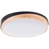 Illuminazione Brilliant Baarlo Plafoniera LED Nero, 1-Luce