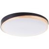 Illuminazione Brilliant Baarlo Plafoniera LED Nero, 1-Luce, Telecomando