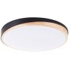 Illuminazione Brilliant Baarlo Plafoniera LED Nero, 1-Luce, Telecomando