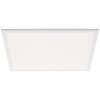 Illuminazione Brilliant Briston Plafoniera LED Bianco, 1-Luce, Telecomando