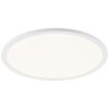 Illuminazione Brilliant Briston Plafoniera LED Bianco, 1-Luce, Telecomando