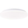 Illuminazione Brilliant Troba Plafoniera LED Bianco, 1-Luce, Telecomando