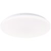 Illuminazione Brilliant Troba Plafoniera LED Bianco, 1-Luce, Telecomando