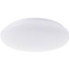Illuminazione Brilliant Troba Plafoniera LED Bianco, 1-Luce, Telecomando