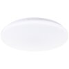 Illuminazione Brilliant Troba Plafoniera LED Bianco, 1-Luce, Telecomando
