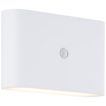 Illuminazione Brilliant Xino Lampada da parete per esterno LED Bianco, 1-Luce