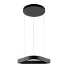 Paul Neuhaus Q-Serie Q-STRETTO Lampada a sospensione LED Nero, 2-Luci, Telecomando