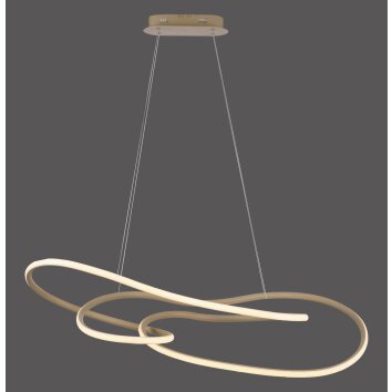 Illuminazione Paul Neuhaus TWIST Lampada a sospensione LED Sabbia, 1-Luce