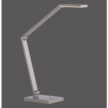 Illuminazione Paul Neuhaus SAMSKY Lampada da tavolo LED Argento, 1-Luce