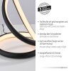 Illuminazione Paul Neuhaus TWIST Lampada da tavolo LED Nero, 1-Luce