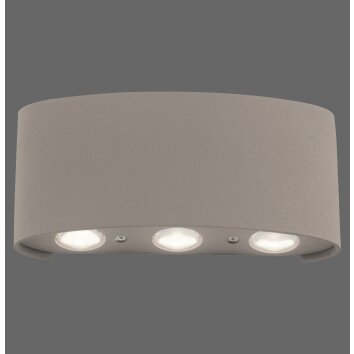 Illuminazione Paul Neuhaus CARLO Applique LED Sabbia, 6-Luci