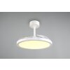 Illuminazione Reality mit Lampada con ventilatore LED Bianco, 1-Luce, Telecomando