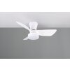 Illuminazione Reality mit Lampada con ventilatore LED Bianco, 1-Luce, Telecomando