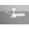 Illuminazione Reality mit Lampada con ventilatore LED Bianco, 1-Luce, Telecomando