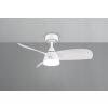 Illuminazione Reality mit Lampada con ventilatore LED Bianco, 1-Luce, Telecomando