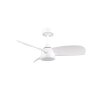 Illuminazione Reality mit Lampada con ventilatore LED Bianco, 1-Luce, Telecomando