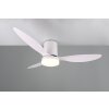 Illuminazione Reality mit Lampada con ventilatore LED Bianco, 1-Luce, Telecomando