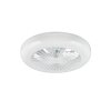 Illuminazione Reality mit Lampada con ventilatore LED Bianco, 1-Luce, Telecomando