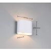 Illuminazione Trio Leuchten Alani Applique Bianco, 1-Luce