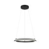 Illuminazione Trio Leuchten Amador Lampada a sospensione LED Nero, 1-Luce