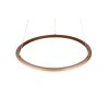 Illuminazione Trio Leuchten Amador Lampada a sospensione LED Marrone, 1-Luce