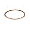Illuminazione Trio Leuchten Amador Lampada a sospensione LED Marrone, 1-Luce