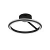 Illuminazione Trio Leuchten Amador Plafoniera LED Nero, 1-Luce