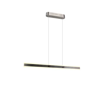 Illuminazione Trio Leuchten Arcola Lampada a sospensione LED Nichel opaco, 1-Luce