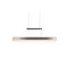 Illuminazione Trio Leuchten Arcola Lampada a sospensione LED Nichel opaco, 1-Luce