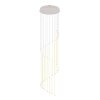 Illuminazione Trio Leuchten Baxter Lampada a sospensione LED Grigio, 1-Luce